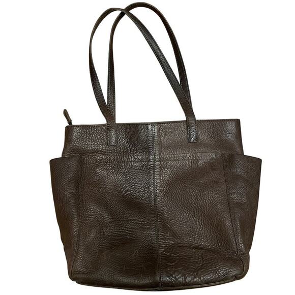 Duluth Lifetime Leather Tote Bag | Rugged, Full-Grain Thick Leather, Durable - Picture 1 of 8